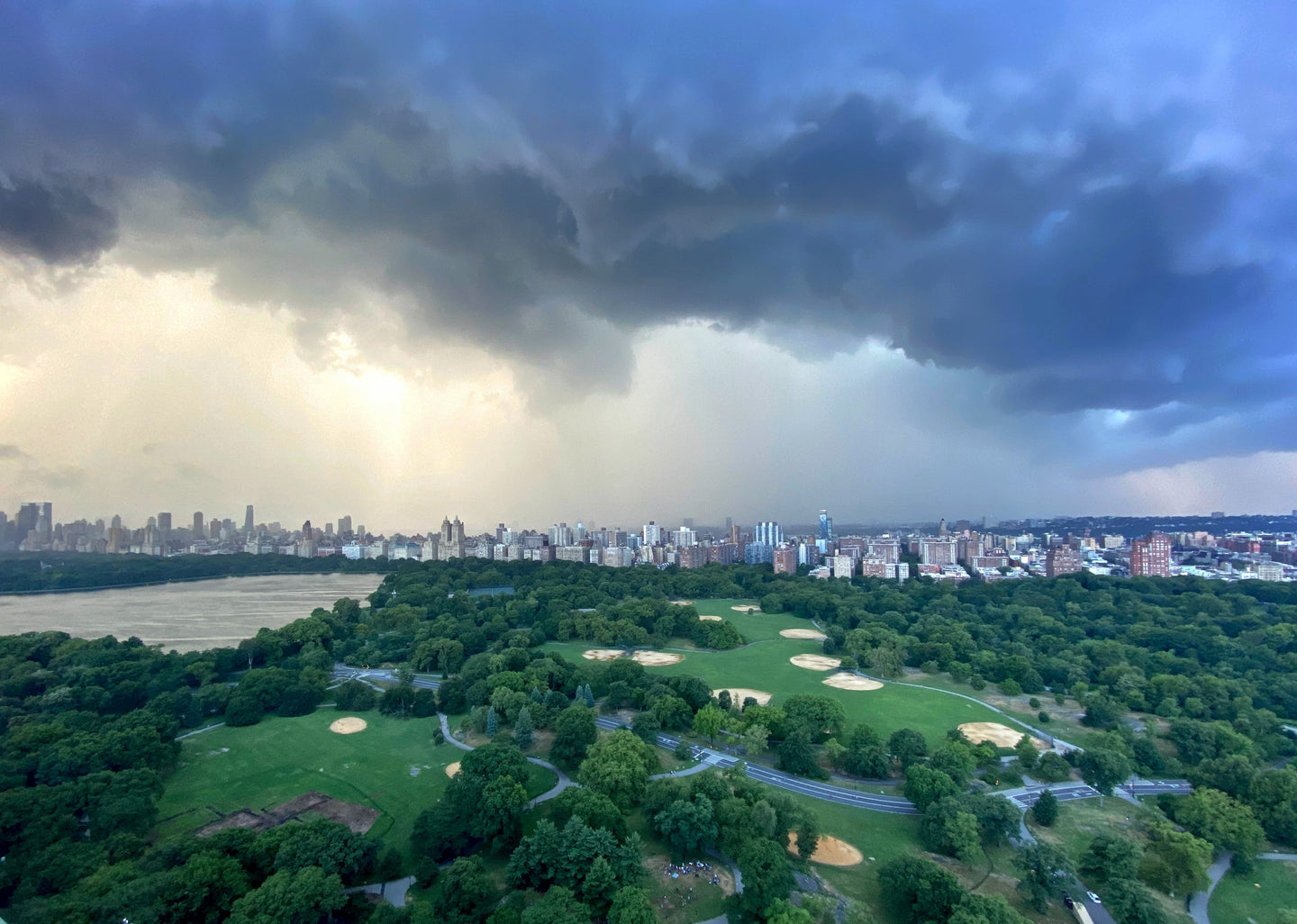 Stunning Storm Clouds Over Central Park, Part 1 - July 11th, 2020