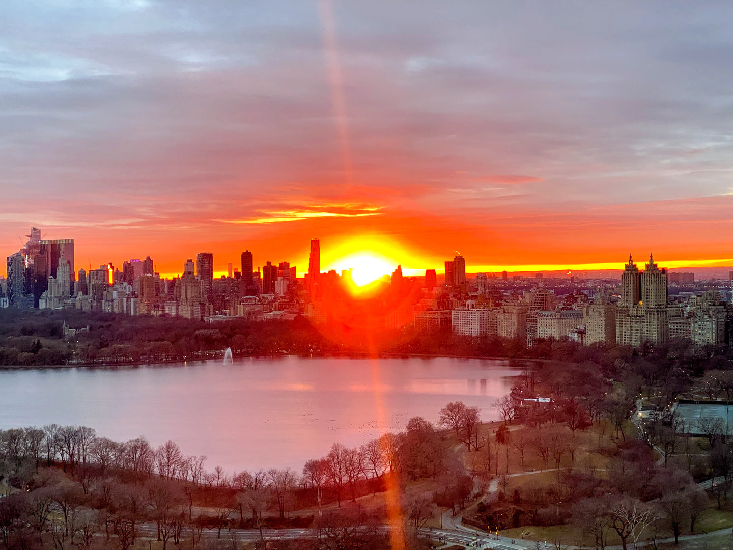 Ball of Fire Over the Upper West Side - January 9th, 2021