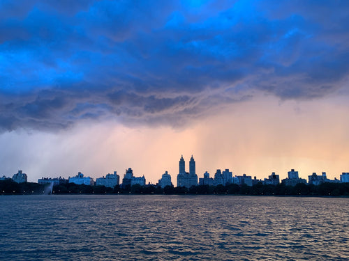 Encroaching Summer Storm over the Reservoir 1 - August 8th, 2019