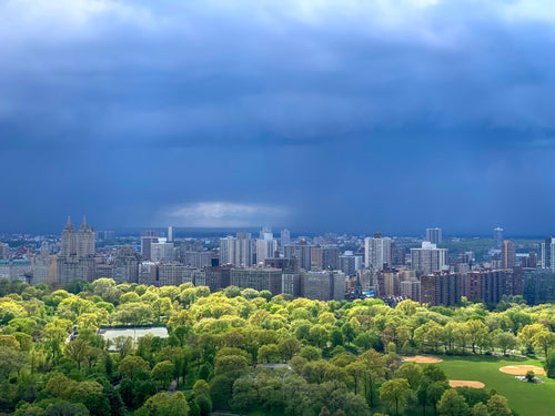 Illuminating Storm Clouds Over Central Park - May 11th, 2020