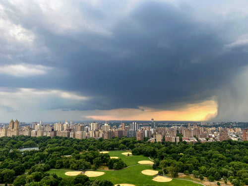 Rain Curtain Approaching Manhattan (3) - July 6th, 2020