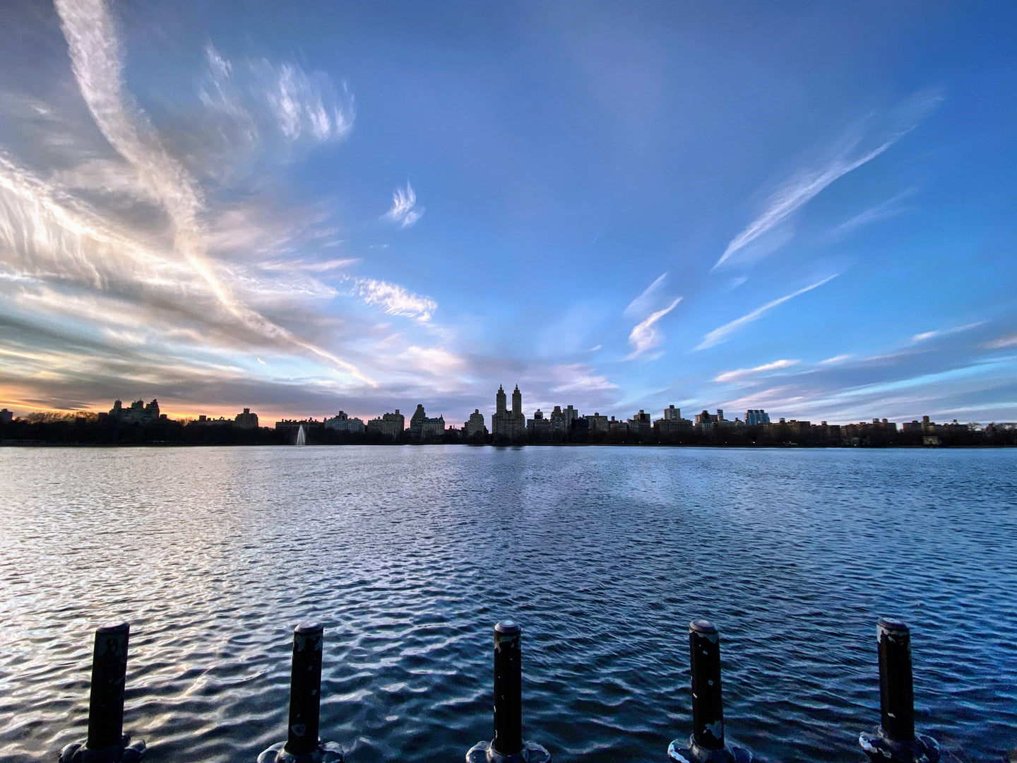 Reservoir Sunset - January 24th, 2021