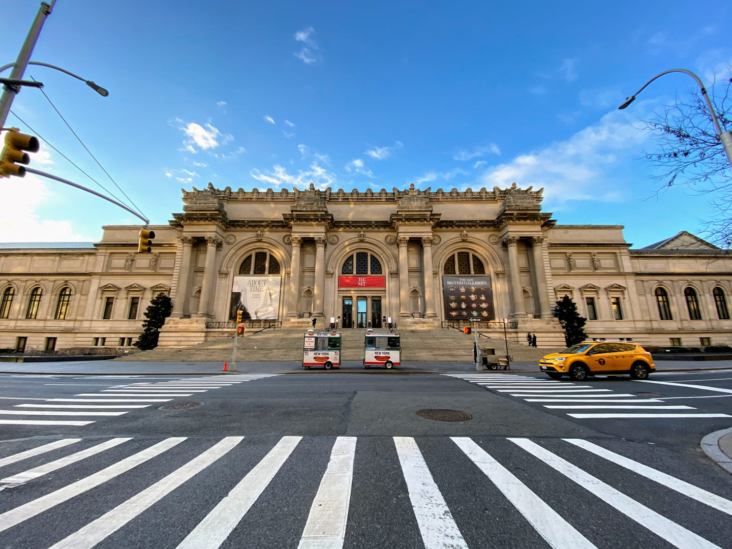 The MET Under Crisp Blue Skies - January 6th, 2021